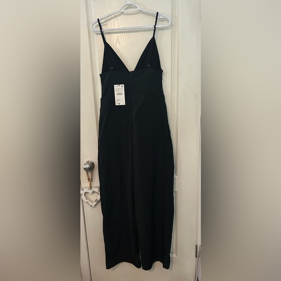 NWT Zara Elegant Black Jumpsuit - Picture 6 of 11